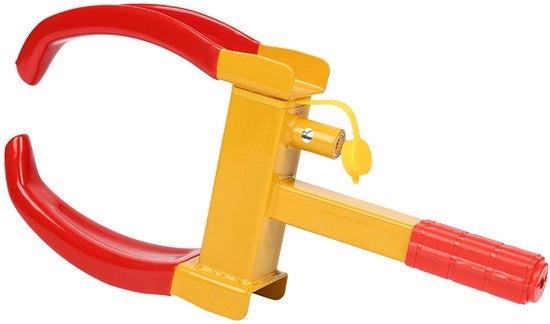 Wielklem Universale Verstelbare - Parkklem Robusta in Acciaio di Alta Qualità con Chiusura e 3 Chiavi per Wielklem
