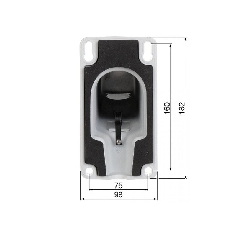 Staffa Fissaggio Supporto da Parete Per Videocamera PTZ DS1602 HYU-215N Uso In Videosorveglianza