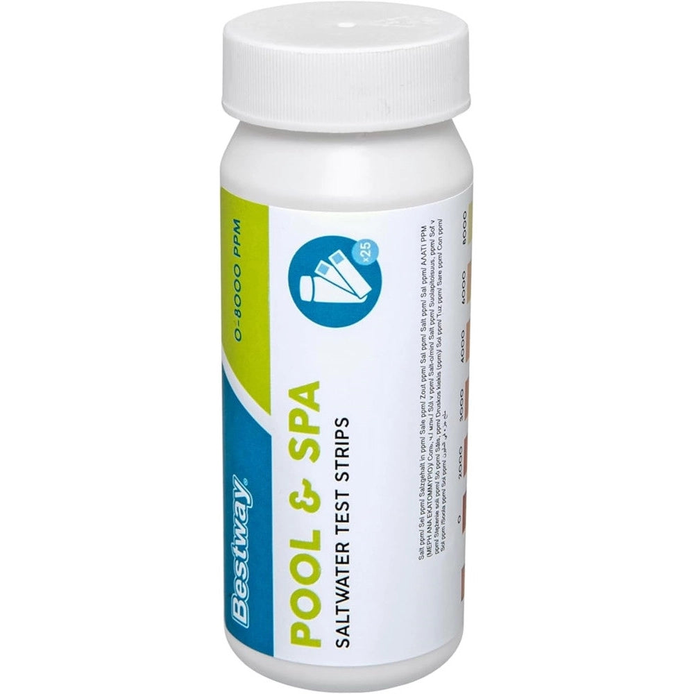 Trade Shop - Strisce Test Reattive Per Piscine Idromassaggi Spa Clorinatore Ad Acqua Salata 58767 -