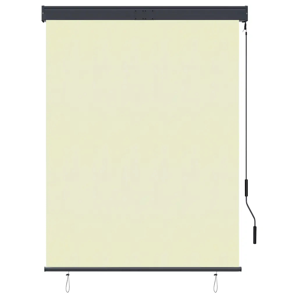 Tenda a Rullo per Esterni 120x250 cm Crema 145965