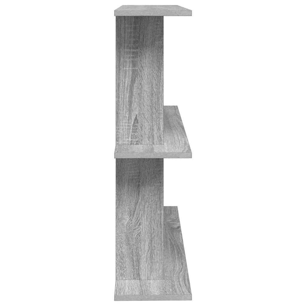 Scaffale da parete A parete Sonoma grigio 100 x 20 x 75 cm 8012089