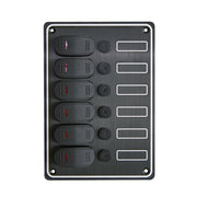 PANNELLO ELETTRICO 6 INTERRUTORI CIRCUIT PANEL 6 SWITCHES