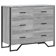 Cassettiera Grigio Sonoma 91x35,5x74,5 cm in Truciolato CFW7273466