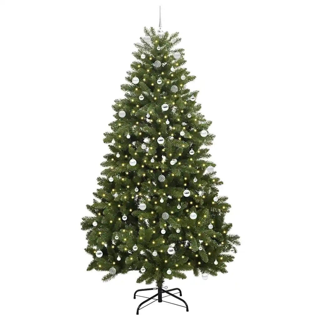 Albero di Natale artificiale Verde 240 cm PVC e Metallo 3395708