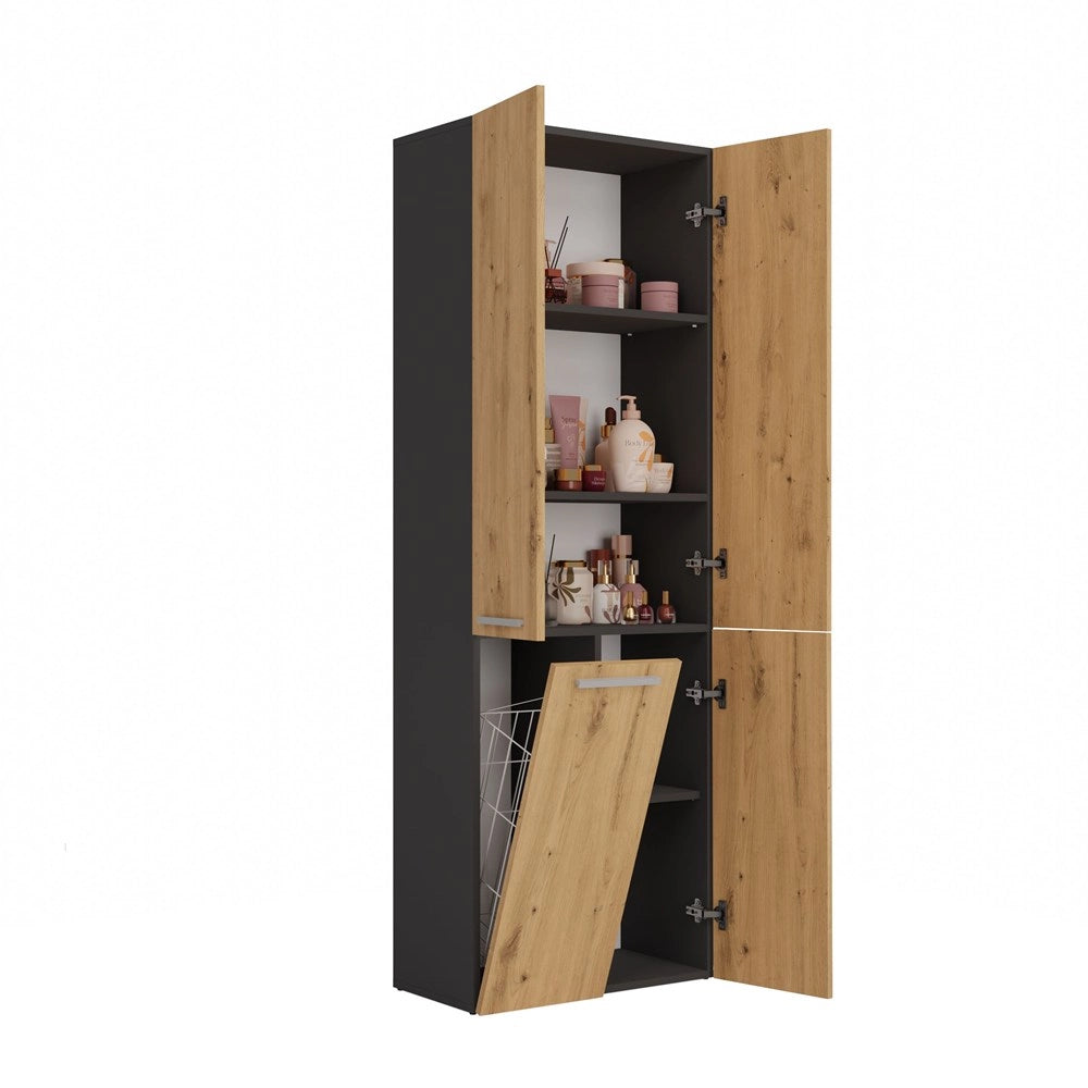 Colonna bagno NEL 1k/DD antracite artisan