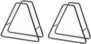 Due supporti di archiviazione per subito, base per subito, supporto per tavolo, supporto metallico, supporto metallico per subito, isolante per whisky