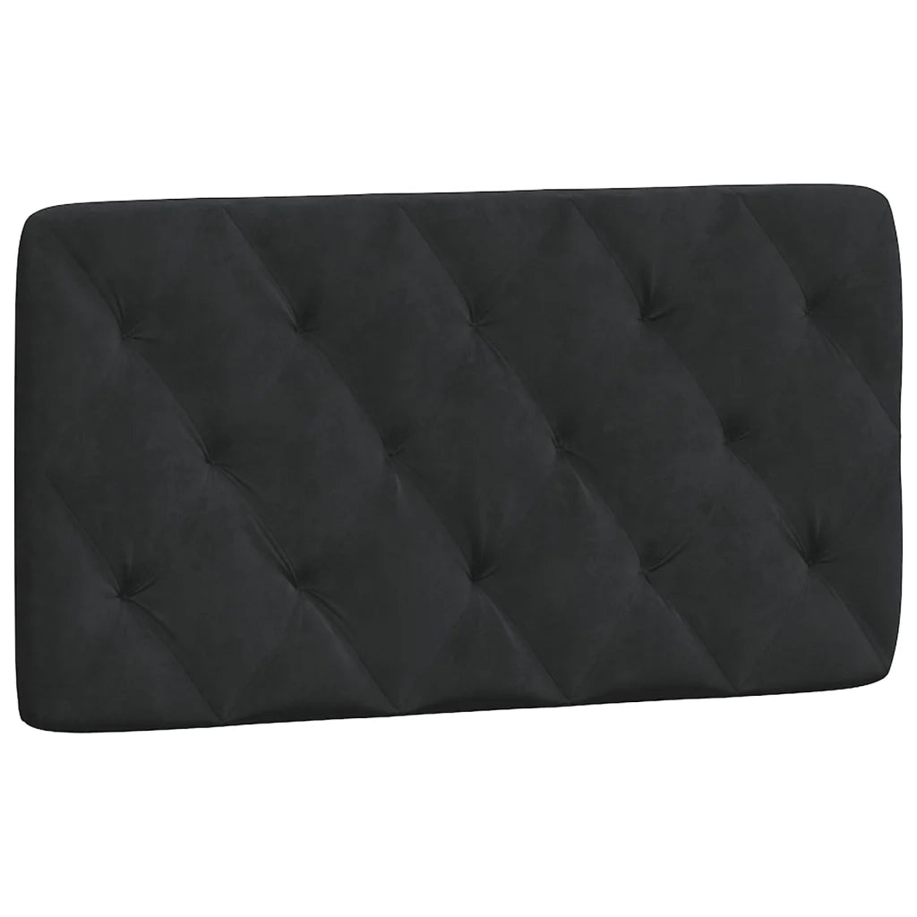 Cuscino Testiera Nero 100 cm in Velluto CFW5481265