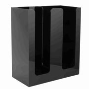 Dispensatore per bicchieri 2 compartimenti - Ricettacolo bicchieri ufficio - Ricettacolo bicchieri bar - Ricettacolo bicchieri latte - Ricettacolo bicchieri tè - Materiale ecocompatibile plastica.