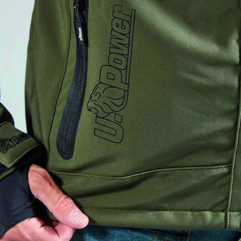 U-Power GIACCA SOFTSHELL SPACE Col. Verde  Mis.   M