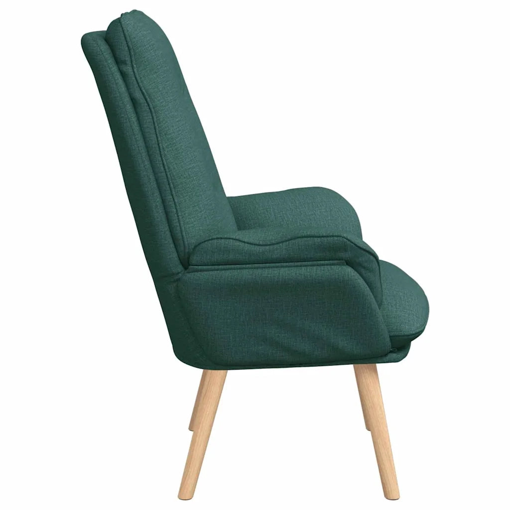 poltrona Verde Scuro 69 x 74 x 93 cm Tessuto Sherpa 42001855