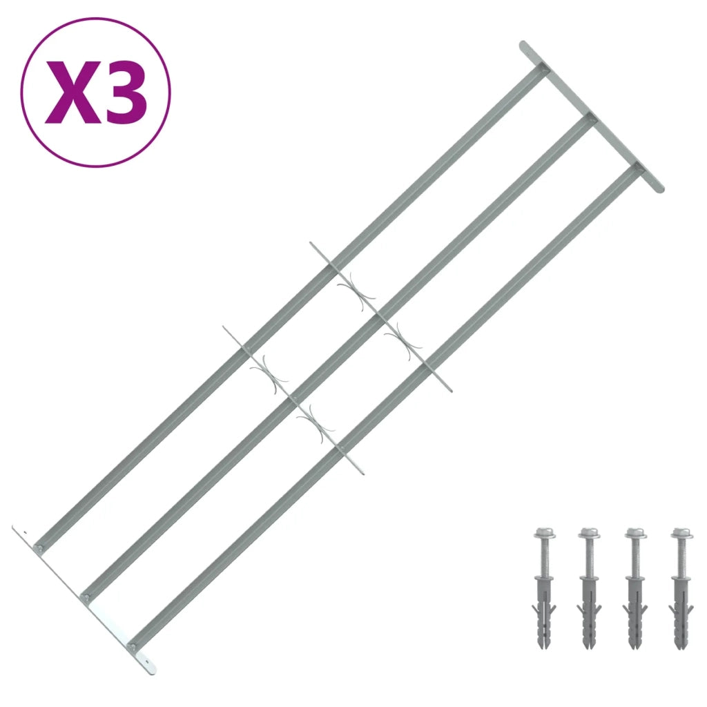 Griglia di Sicurezza per Finestra con 3 Traversine 3 pz CFW6841911