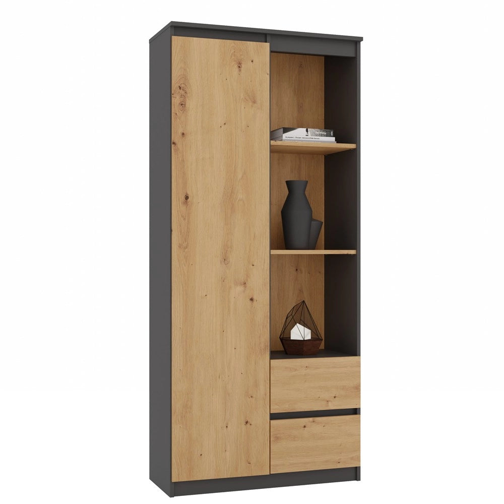 Scaffale bily RS-80 antracite artisan libreria moderna