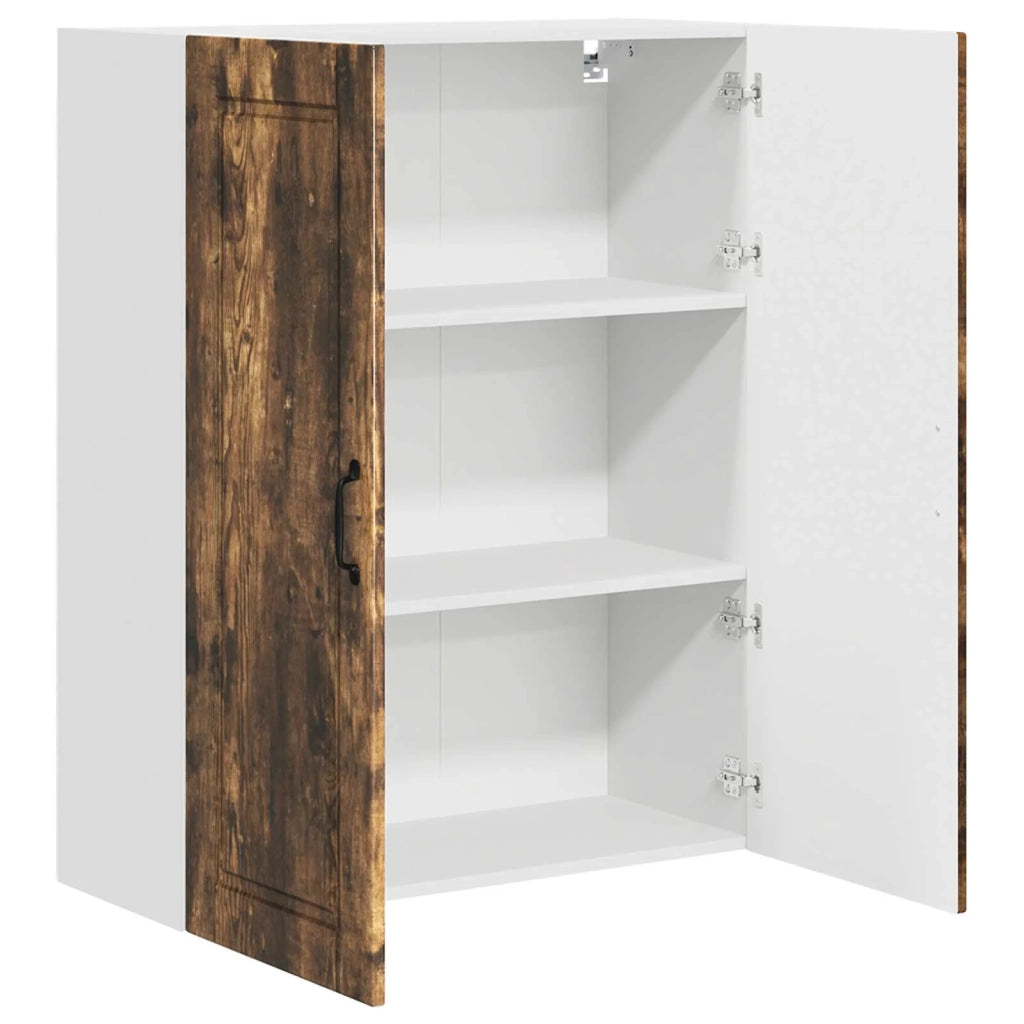 Armadietto a muro PORTO Rovere fumé 80 x 31 x 100 cm 885500