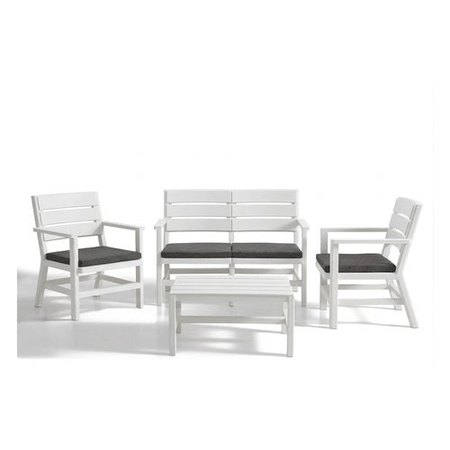 Set da esterno bica 9690 doghe bianco