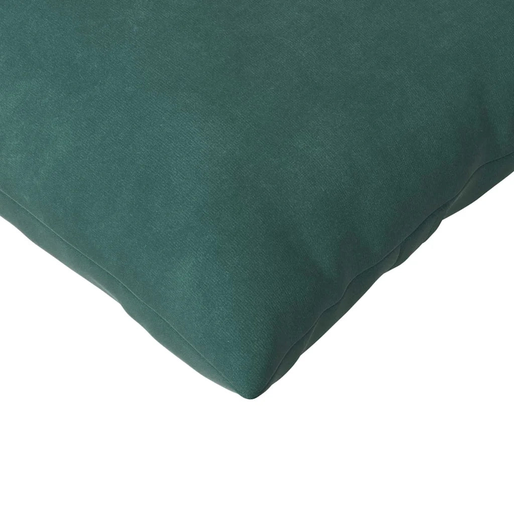 Cuscini da Divano 2 pz-Set di 2 Cuscini per Sofa Verde Scuro 120 x 40 cm 717810
