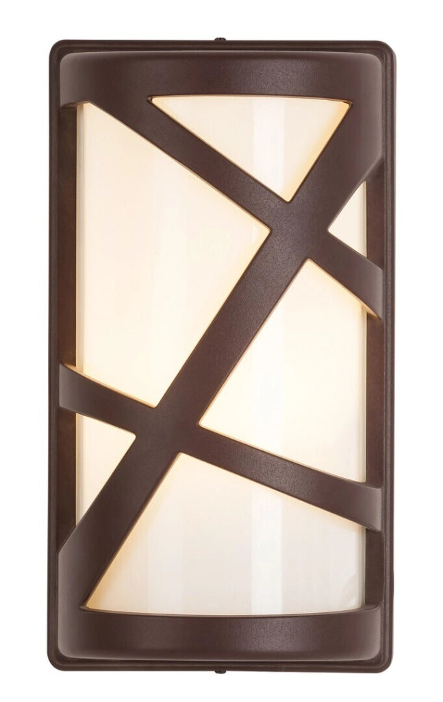 Applique esterna Durango 1luce E27 IP54 marrone Rabalux