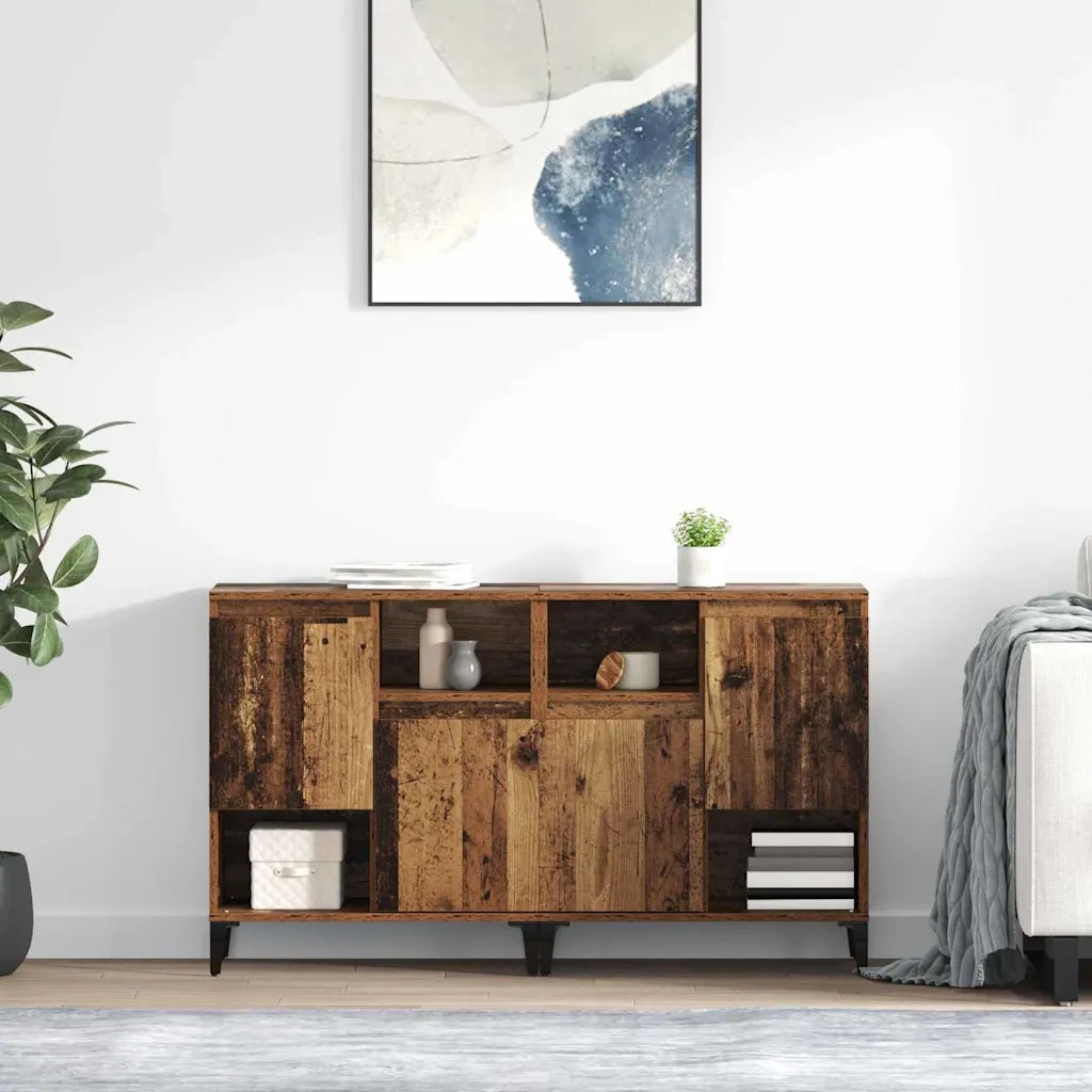 Credenza | Sideboards 2 pcs Legno vecchio 60 x 35 x 70 cm