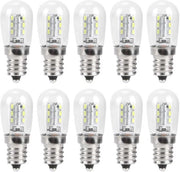 Illuminazione per Frigorifero a LED - Risparmio Energetico - Formato Compatto - Sostituzione per Lampadina - 10 Pezzi - Illuminazione Domestica