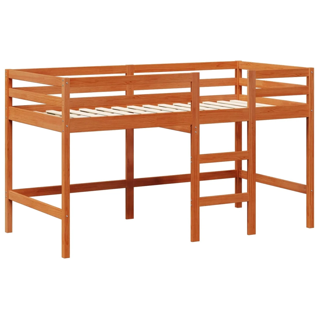 Struttura per letto soppalco Marrone Cera 90 x 190 cm 3422701