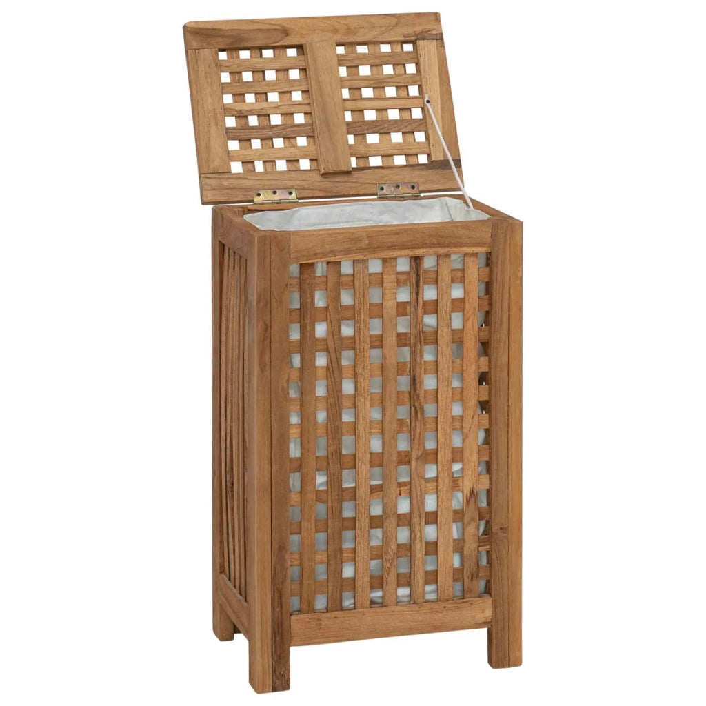 Cesto per Lavanderia Naturale 35 x 25 x 60 cm 42024288