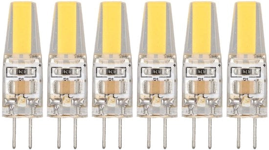 Lampada LED a basso consumo 6 pezzi 6W 500LM - Lampada LED - Dissipazione termica - Facile da installare - Lampada LED a bassa tensione