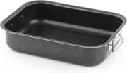Padella per cottura a fuoco aperto 30 x 22 cm - Smalto di alluminio - Cucina e tavola