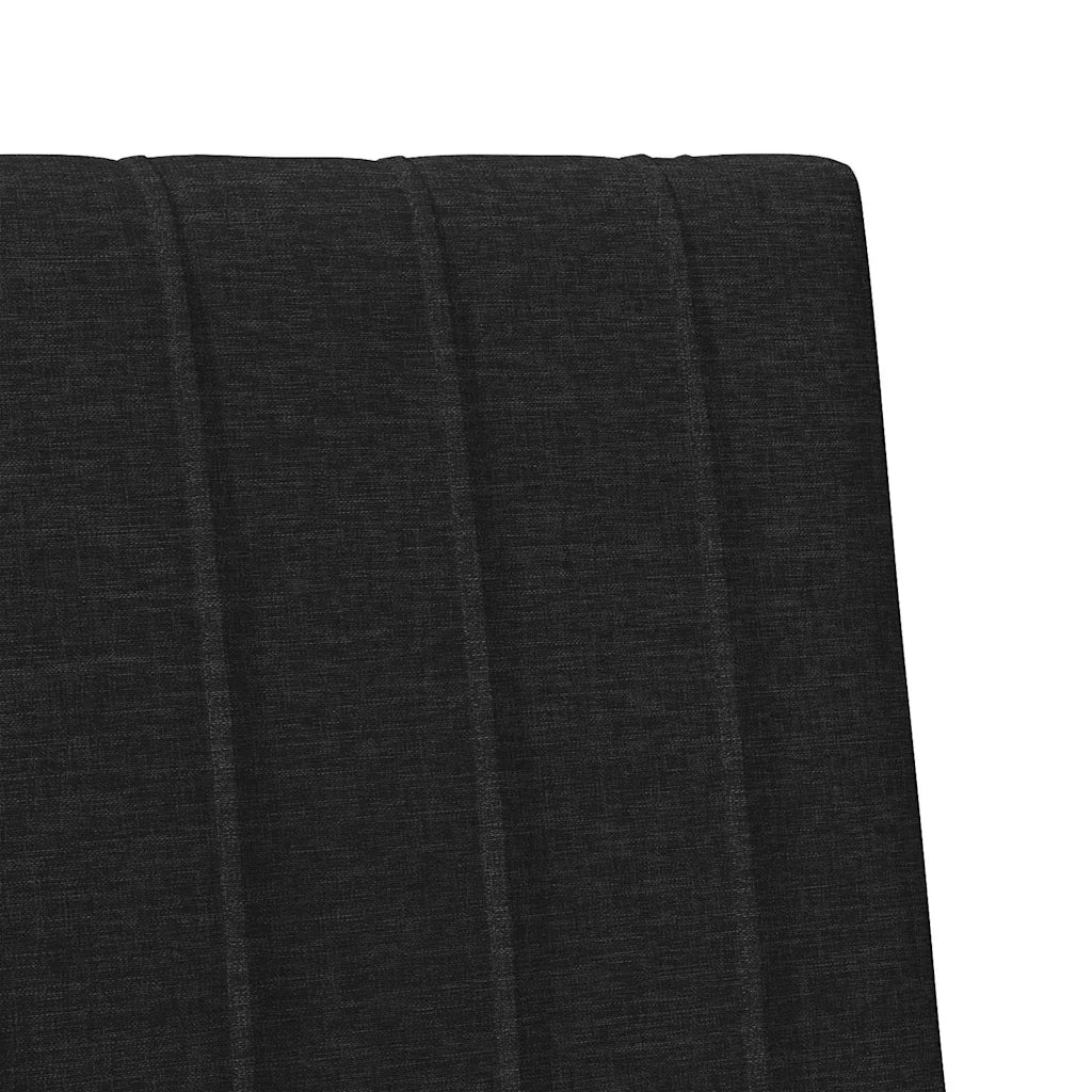 Testiera | Testata imbottita Nero 80 cm Pino massello