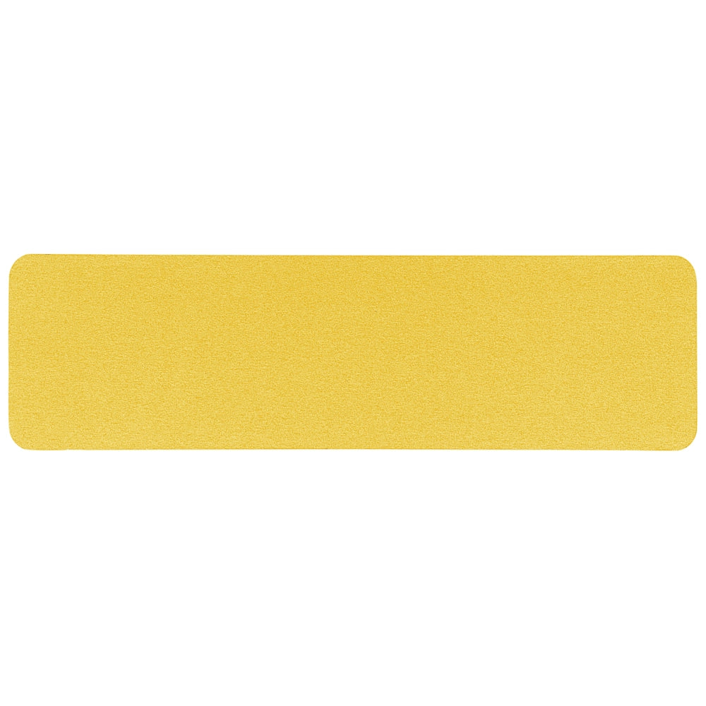 Pannello Divisorio Fonoassorbente per scrivania in PET giallo 160 x 40 cm tavolo ufficio