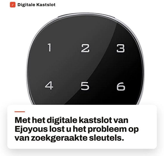 Sistema di chiusura digitale con combinazione numerica - Sicuro e facile da installare - Ideale per la sorveglianza della porta - Costruzione robusta - Adatto per...