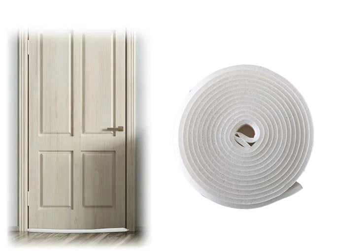 PARAFREDDO PER PORTE E FINESTRE BIANCO mm 15x4 mt - Bianco - GEKO