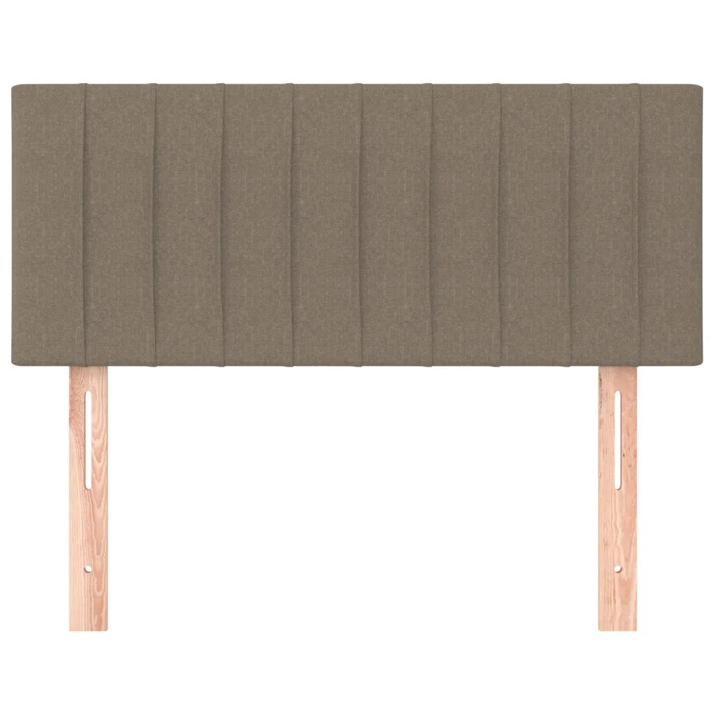 Testiera | Testata Tortora 90x5x78/88 cm in Tessuto