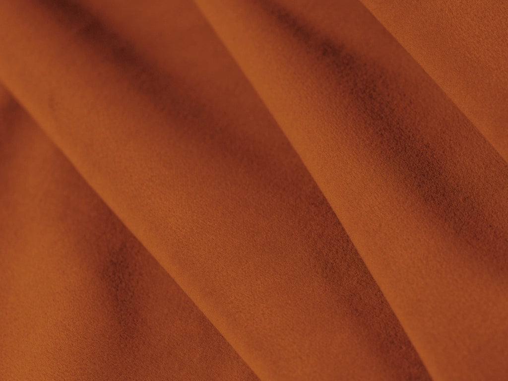 Cosmopolitan Design - Divano angolare modulare sinistro "Sydney" 4 posti in velluto terracotta 