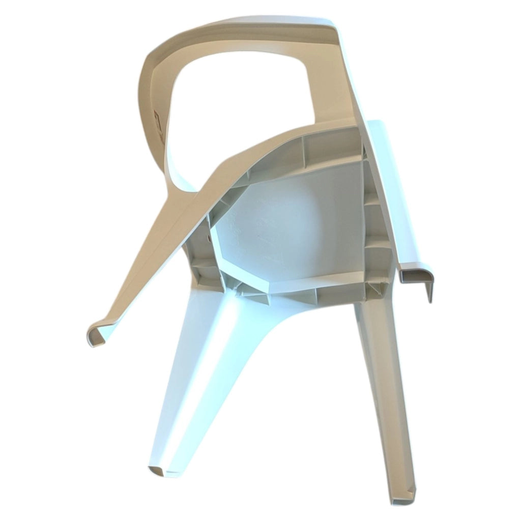 SEDIA IN PLASTICA MONOBLOCCO MARINA BIANCA
