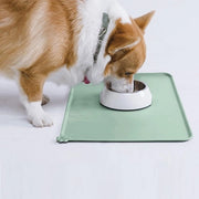 Mat di Alimentazione per Animali con Silicone Idrorepellente Antiscivolo