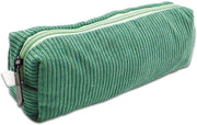Etui estetico in corduroy, etui per ragazze, piccolo etui, per ragazzi, adolescenti, ritorno a scuola, etui, must-have per gli studi, etui (verde)