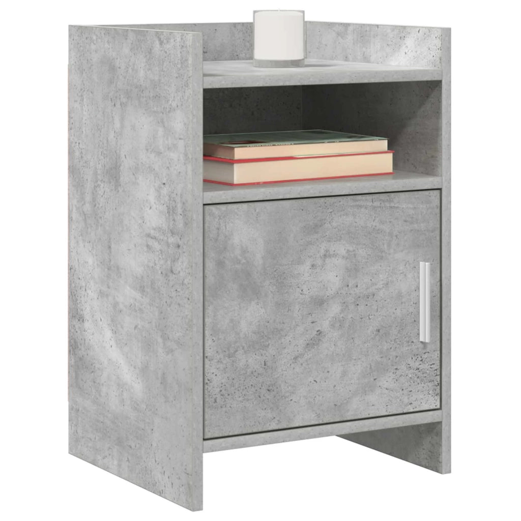 Comodini 2 pcs Grigio Cemento 40 x 36 x 60 cm 8011042