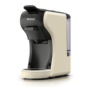 Macchina caffè multi capsula 4 in 1 19 bar, per capsule e caffè macinato con serbatoio 0,6L e spegnimento automatico - Sogo