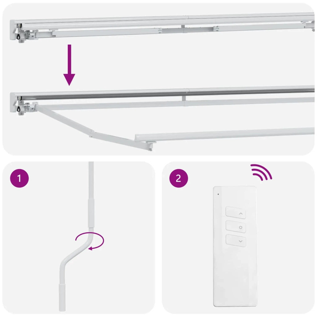 Tettuccio Elettrico Retrattile Tortora 5 × 3,5 m 3426467