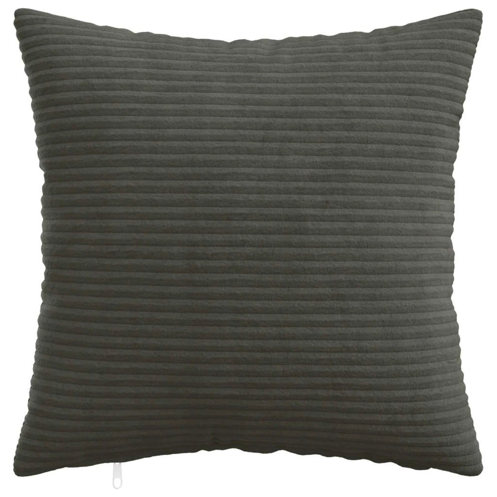 Federa 12 pcs HEERLEN Antracite 50 x 50 cm corduroy 910893