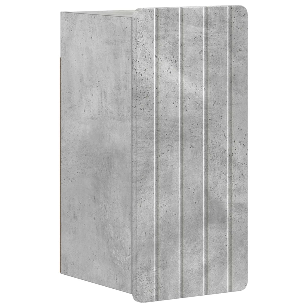 Armadio da bagno a muro ZWOLLE Grigio Cemento 30 x 31 x 63 cm 896368