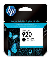 HP 920 Black Officejet Ink Cartridge cartuccia d'inchiostro 1 pz Originale Nero
