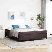 Letto a molle Marrone Scuro 180 x 200 cm Tessuto 3398881