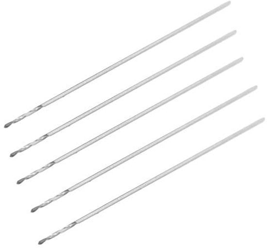 Set di punzoni mini a spirale 10 pezzi - 0,3 mm - Acciaio rapido - Manuale - Gioielli - Facile da conservare