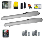 KIT AUTOMAZIONE CANCELLO A BATTENTE 24V COMPATIBILE CON DITEC CARDIN DASPI DFM