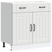 Pensile da cucina | Base da Cucina Lucca Bianco in Legno Multistrato