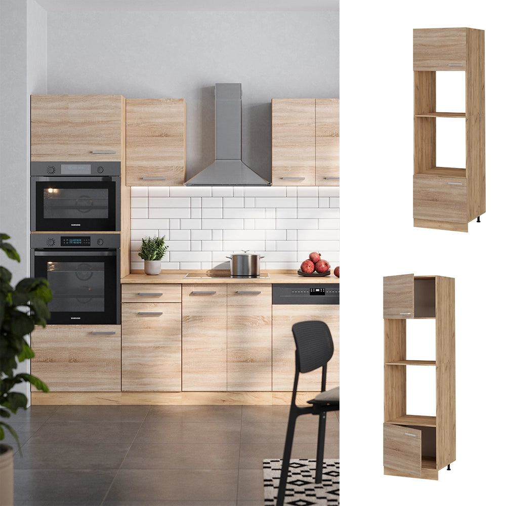 Vicco Set mobili bagno Sonoma 60 cm