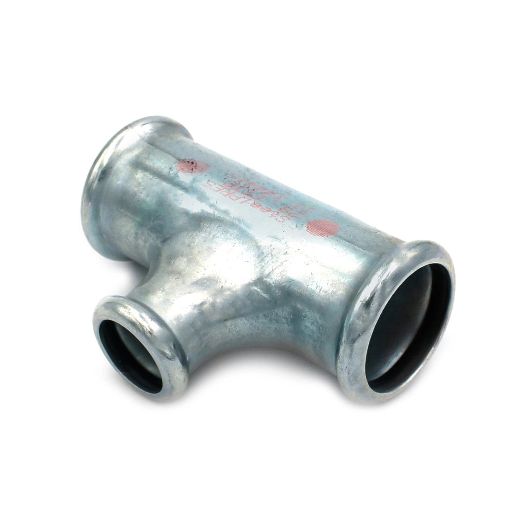 T RIDOTTO A PRESSARE IN ACCIAIO AL CARBONIO STEEL PRES- 22 x 18 x 22- R.M.- pezzi 1