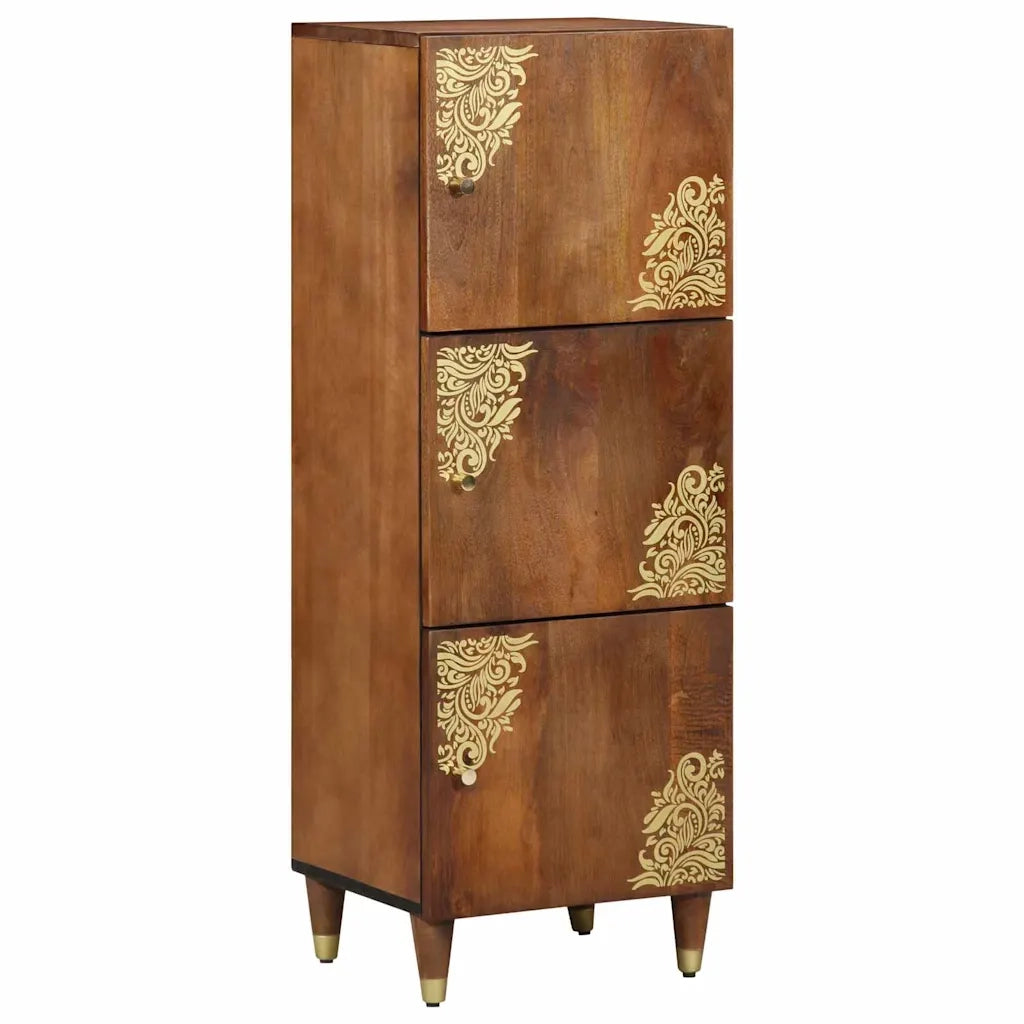 Credenza Marrone 40 x 33 x 110 cm Legno di mango massello 4018765