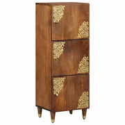 Credenza Marrone 40 x 33 x 110 cm Legno di mango massello 4018765