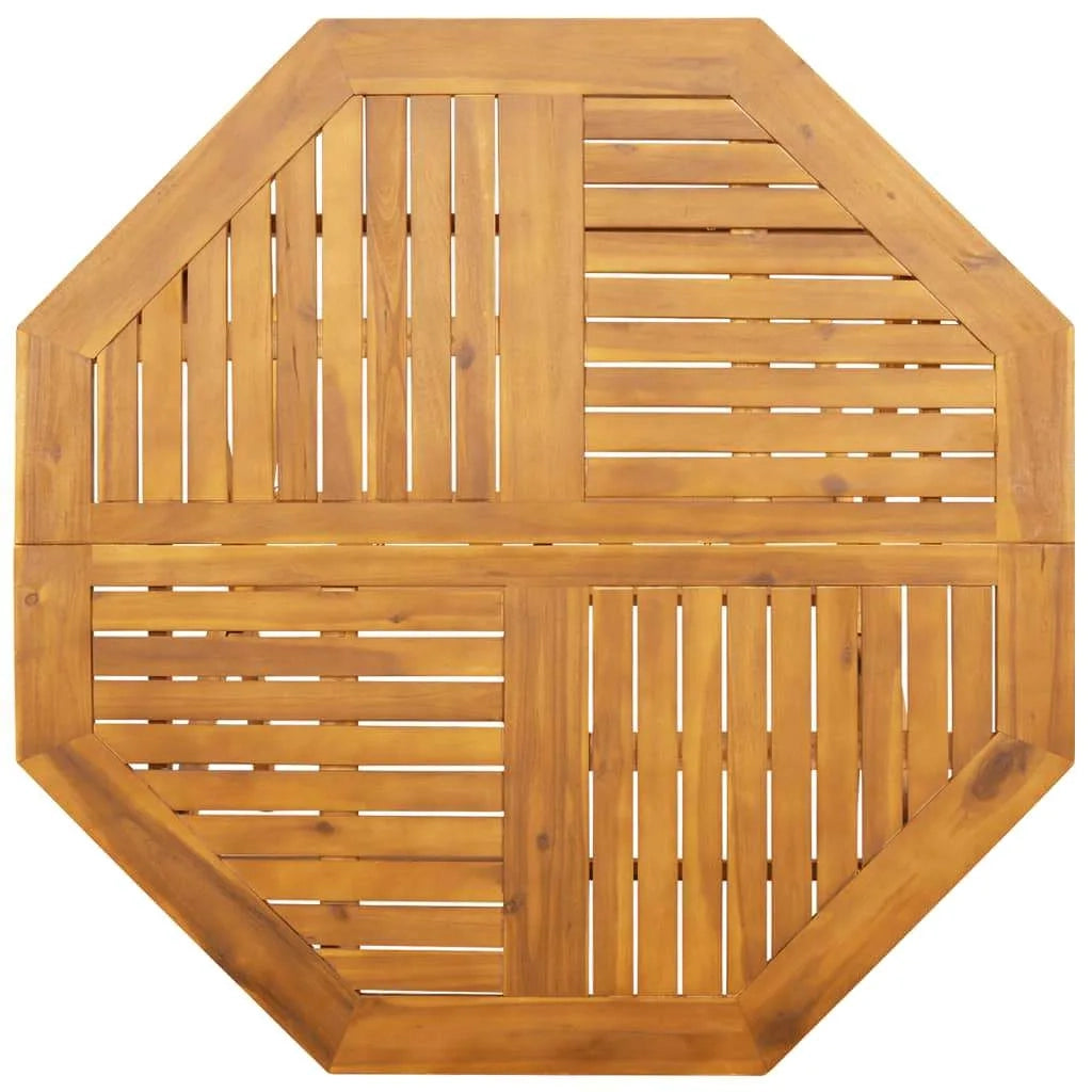 Set da Pranzo per Giardino 5 pcs Marrone 3375706